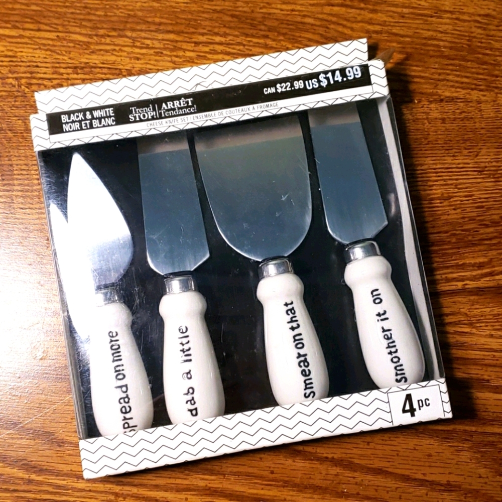 🆕️ quirky cheese knives